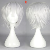 Dramatical Murder Clear Silver White Cosplay Wigs