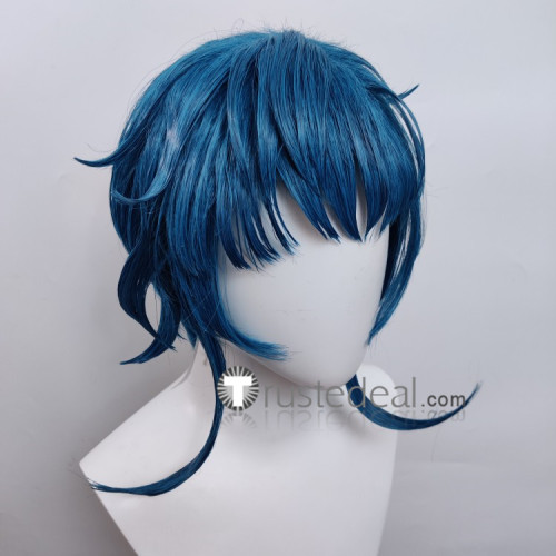 Final Fantasy XIV 14 Meteion Styled Blue Cosplay Wig