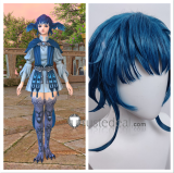 Final Fantasy XIV 14 Meteion Styled Blue Cosplay Wig