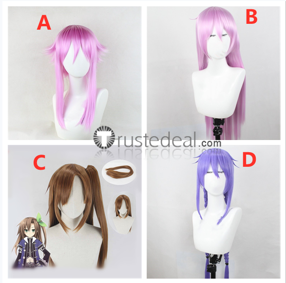 Hyperdimension Neptunia IF Idea Factory Neptune Nepgear Pink Blue