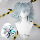 Girls Frontline PA-15 Blue Ponytails Cosplay Wigs
