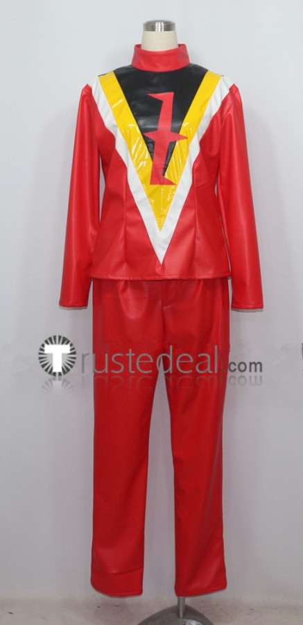 Kaiketsu Zubat Swift Hero Zubat Kaiketsu Red Cosplay Costume