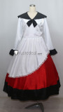 Touhou Project Werewolf Kagerou Imaizumi White Red Cosplay Costume