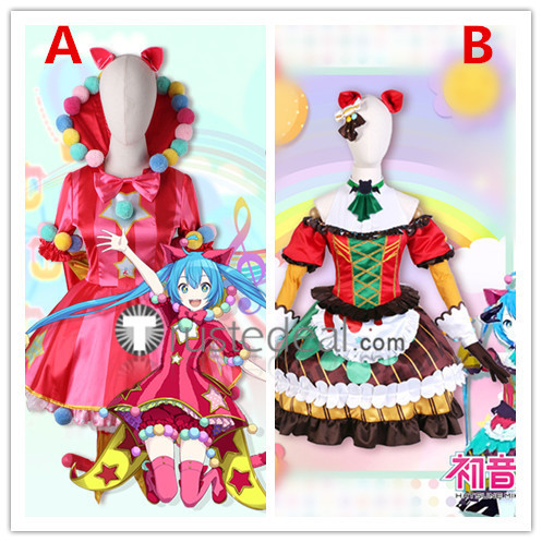 Vocaloid Project Sekai Colorful Stage feat Wondereland Hatsune Miku Cosplay Costumes