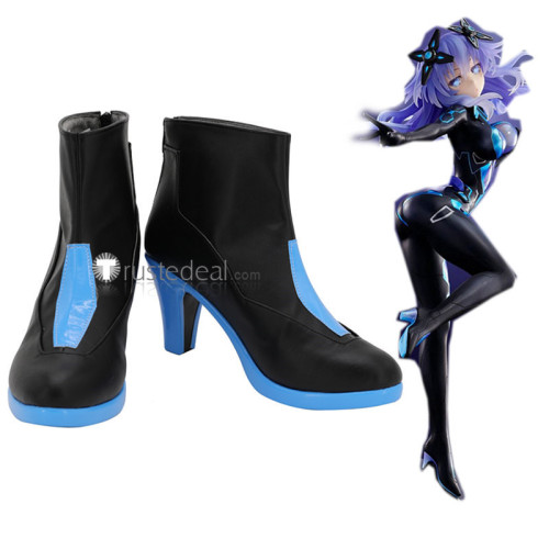 Megadimension Neptunia VII Neptune Next Purple Hyperdimension Neptunia Uni Neptune Purple Heart Cosplay Shoes Boots