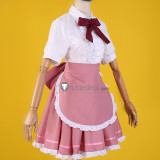 Chobits Chii White Pink Maid Cosplay Costume