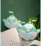 Genshin Impact Hilichurl Xiao Tartaglia Duck Bird Ganyu Cosplay Green Plush Dolls Keychain Accessories