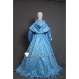 Disney Princess Cinderella Fairy Godmother Blue Gown Party Halloween Cosplay Costumes