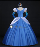 Disney Princess Cinderella Blue Gown Party Halloween Cosplay Costumes