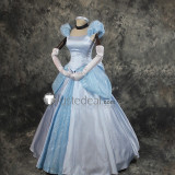 Disney Princess Cinderella Blue Gown Party Halloween Cosplay Costumes