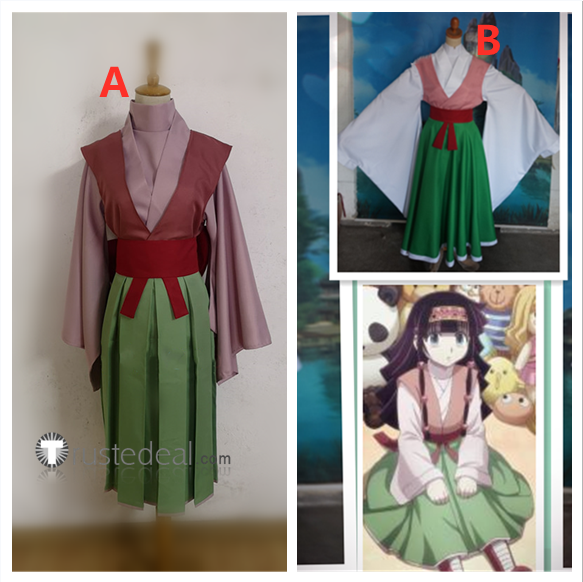 Hunter X Hunter Alluka Zoldyck Kimono Cosplay Costumes