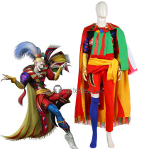 Final Fantasy XIV FF14 Kefka Halloween Cosplay Costume