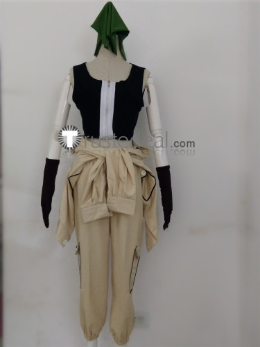 FullMetal Alchemist Winry Rockbell Working Cosplay Costume 2