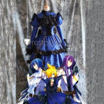 Vocaloid Lovelessxxx Kagamine Len Blue Halloween Cosplay Costume