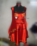 League of Legends LOL Twisted Fate Tango Evelynn Red Dress Cosplay Costumes