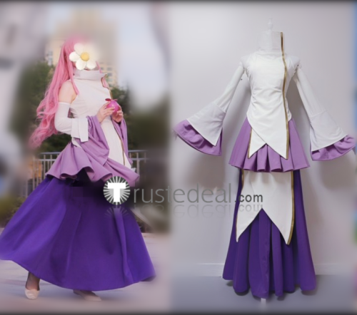 Gundam Seed Lacus Clyne Cosplay Costume