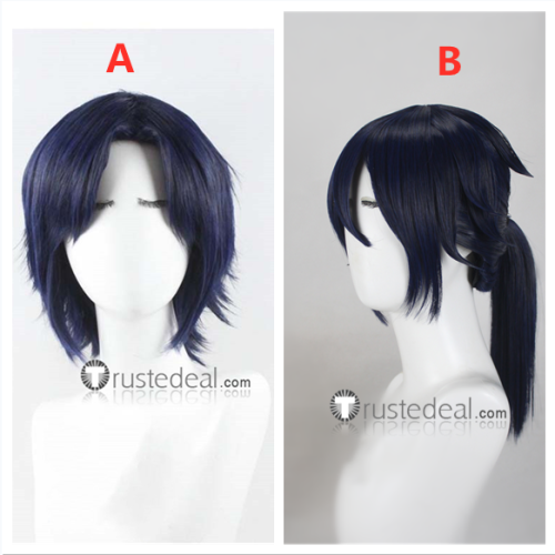 Mobile Suit Gundam Hiroto Kuga Athrun Zala Blue Styled Cosplay Wigs