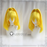 Pretty Cure PreCure Amanogawa Kirara Nagomi Yui Cure Precious Cure Sparkle Cure Peace Ellee-chan Cure Majesty Yellow Orange Ponytails Cosplay Wig