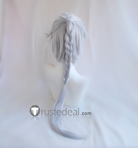 Final Fantasy XIV FF14 FFXIV Alisaie Leveilleur Silver White Cosplay Wig