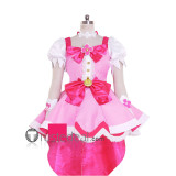 Pretty Cure PreCure Haruno Haruka Cure Flora Hagoromo Lala Cure Milky Blue Pink Cosplay Costumes