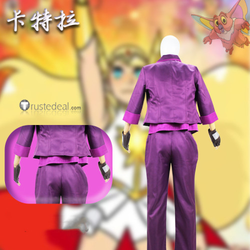 She Ra Princesses of Power Catra Purple Cosplay Costume