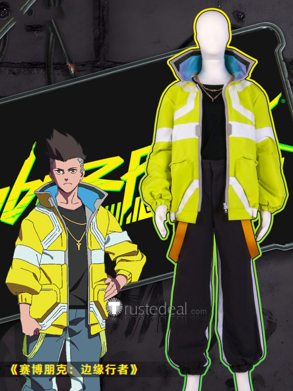 Cyberpunk Edgerunners David Martinez Jacket Cosplay Costume