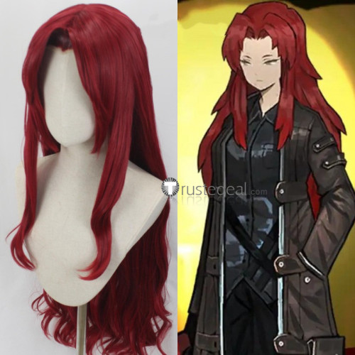 Library Of Ruina Gebura Kali Chesed Blue Red Styled Cosplay Wig