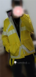 Cyberpunk Edgerunners David Martinez Yellow Jacket Cosplay Costume