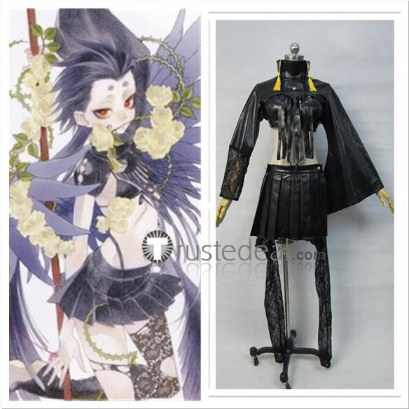 ZONE 00 Tae Black Cosplay Costume