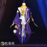 Genshin Impact Candace Purple Cosplay Costume