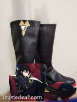 Lord of Heroes Master Lord Black Cosplay Shoes Boots