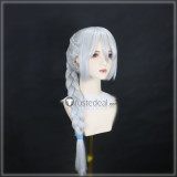 Full Metal Panic Invisible Victory Teletha Tessa Silver Braids Cosplay Wig