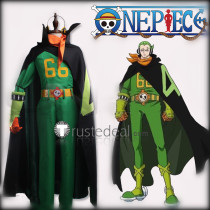 One Piece Vinsmoke Yonji Winch Green Cosplay Costume