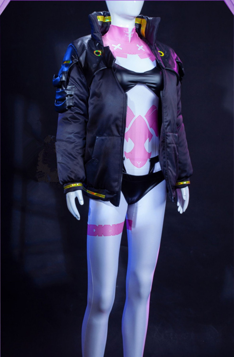Cyberpunk Edgerunners Rebecca Black Coat Jacket Cosplay Costume