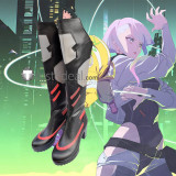 Cyberpunk Edgerunners Lucyna Kushinada Lucy Rebecca Cosplay Shoes Boots