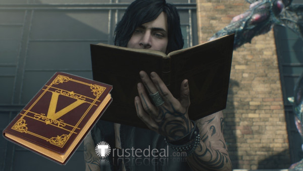 Devil May Cry 5 V Book Cosplay Props