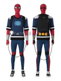 Spider-Man Freshman Year Peter Parker Hoodie Bodysuit Anime Cosplay Costume