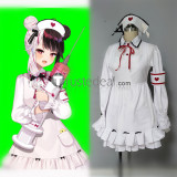 Vtuber Virtual YouTuber Yorumi Rena Maid Nurse White Black Cosplay Costumes