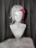 League of Legends LOL Rakan Xayah Sweetheart Valentine's Day Star Guardian Arcana Green White Pink Cosplay Wig Ears