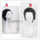 Fullmetal Alchemist Maes Hughes Styled Black Cosplay Wig