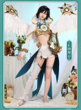 1/3 Delusion Genshin Impact Wendy Venti God Form Cosplay Costume
