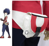 Pokemon BW2 Black and White Version 2 Rival Hugh Red Cosplay Costume