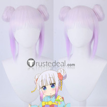 Miss Kobayashis Dragon Maid Kanna Kamui Kimono Cosplay Wig