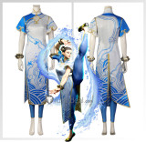 Street Fighter 6 Chun Li Cheongsam Cosplay Costume