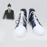 Chainsaw Man Power Denji Aki Hayakawa Red Blue Cosplay Shoes Boots