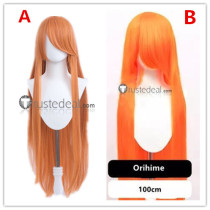 Bleach Inoue Orihime Orange Cosplay Wigs