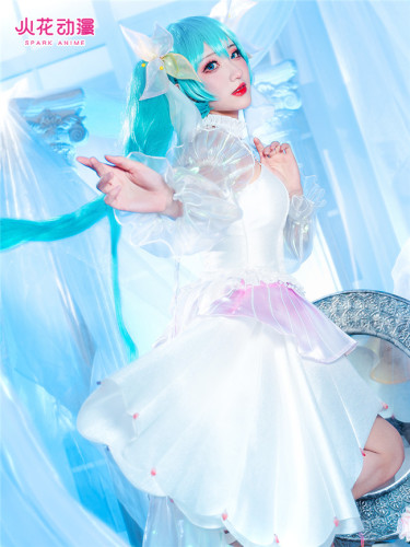 Spark Anime Vocaloid Hatsune Miku 2020 With You Figure Cosplay Costume