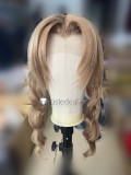 Final Fantasy VII Remake Zack Aerith Gainsborough Lace Front Brown Black Cosplay Wigs