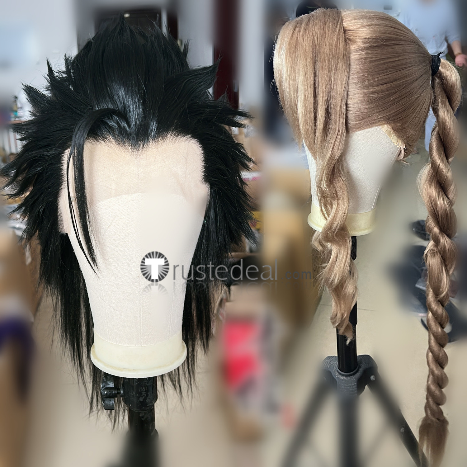 Black hair wig tutorial clearance
