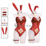 Genshin Impact Nilou Yae Miko Klee Amber Bunny Suit Cosplay Costumes
